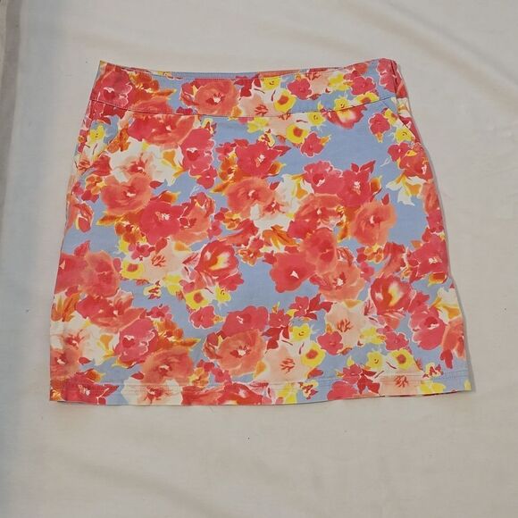 Bright Floral Active Skirt size 8 - Picture 1 of 6